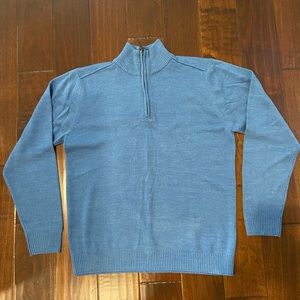 Tricots St Raphael Pullover Sweater, Blue, Size L